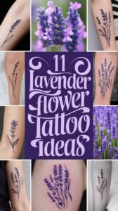 Read more about the article 11 Lavender Flower Tattoo Ideas and Meanings