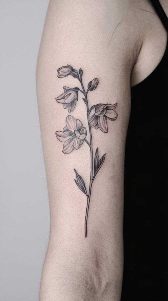 Larkspur Tattoo