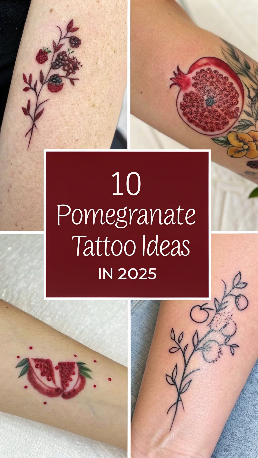 You are currently viewing 10 Pomegranate Tattoo Ideas and Symbolism for Fertility