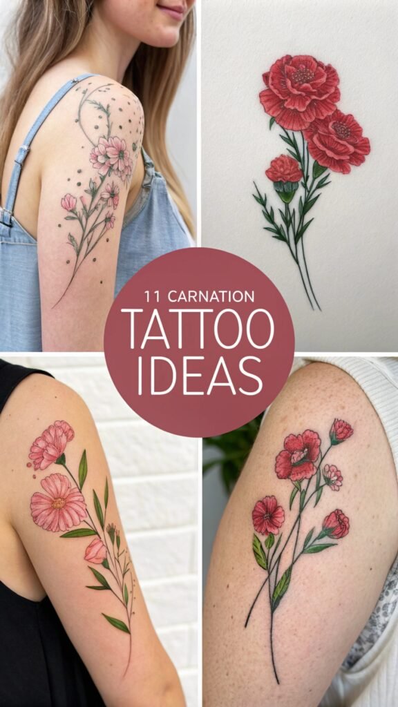 Carnation Tattoo