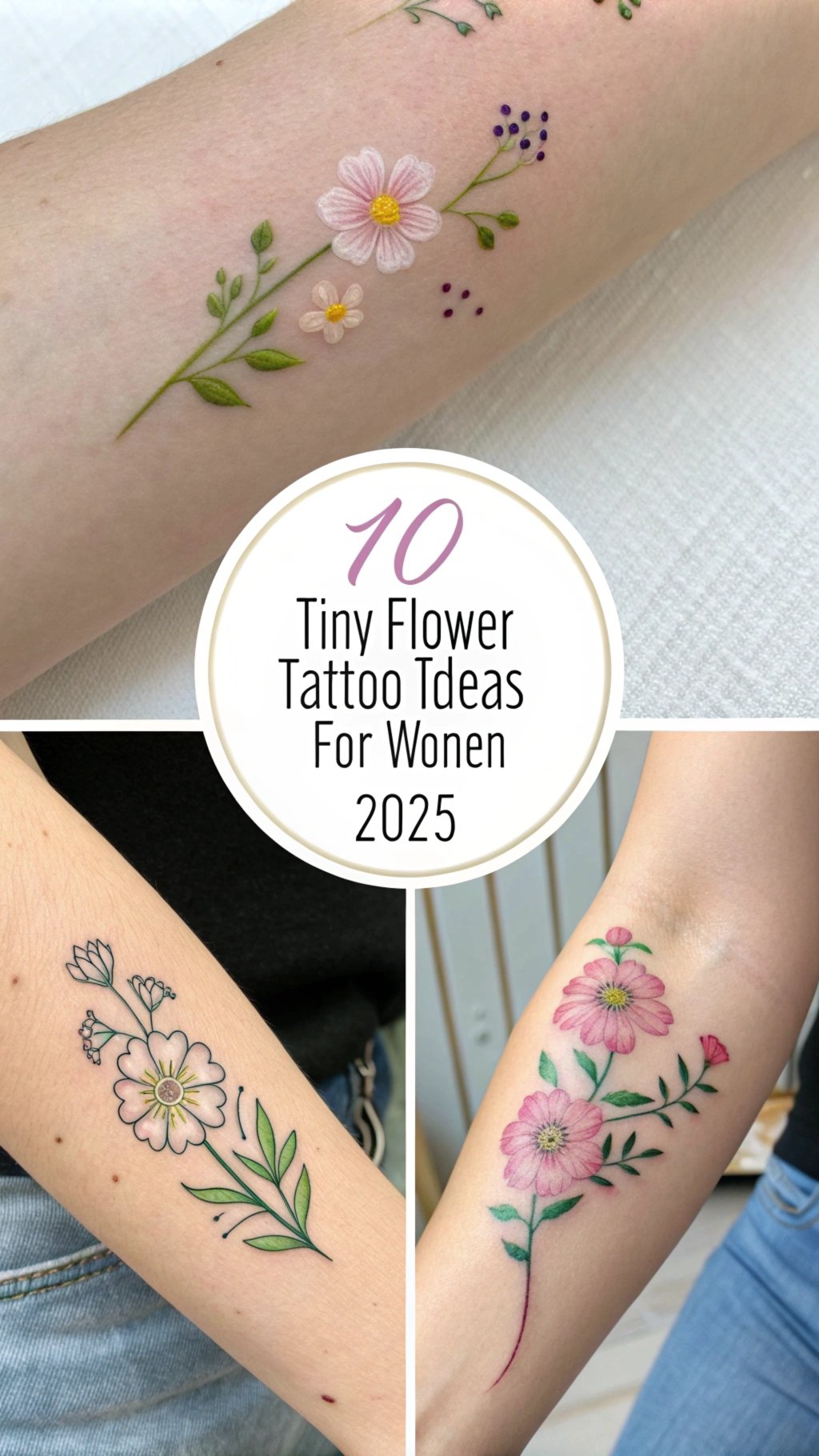 10 Tiny Flower Tattoo ideas for Women 2025: Stunning Designs to Bloom ...