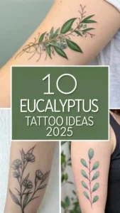 Read more about the article 10 Eucalyptus Tattoo Ideas 2025 and Symbolism for Fresh Start