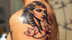 Read more about the article Cleopatra Tattoo Meaning and Symbolism