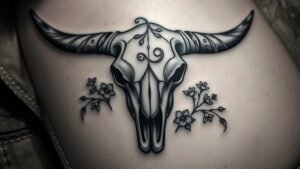 Read more about the article Cow Skull Tattoo Meaning and Symbolism
