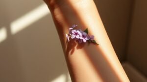 Read more about the article Lilac Tattoo Meaning and Symbolism