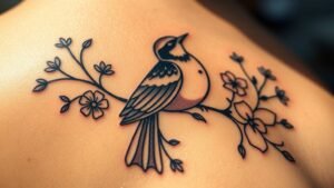 Read more about the article Mockingbird Tattoo Meaning and Symbolism