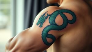 Read more about the article Dragon Tattoo Meaning on a Man and Symbolism