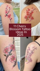 Read more about the article 11 Cherry Blossom Tattoo Ideas and Symbolism for Beauty and Impermanence