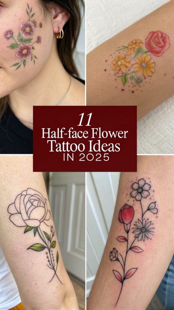 Half-Face Flower