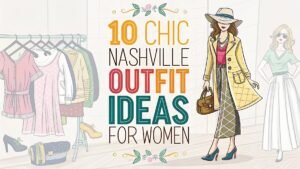 Read more about the article 10 Chic Nashville Outfit Ideas For Women for a Country-Inspired Look