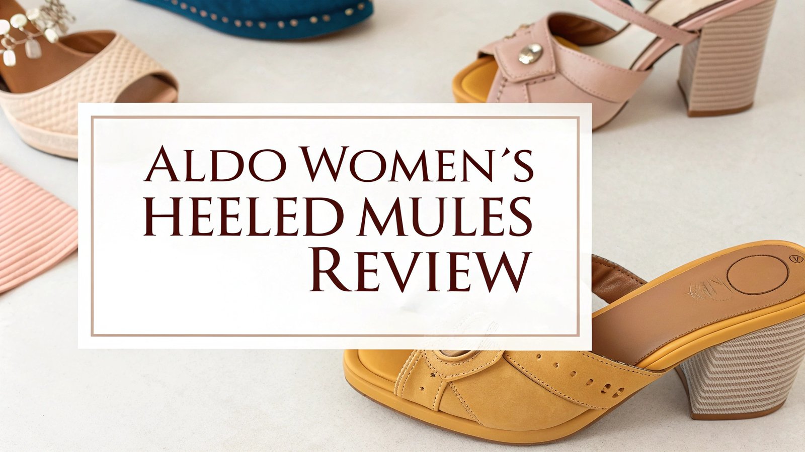 You are currently viewing Aldo Women’s Heeled Mules Review: Style Meets Comfort