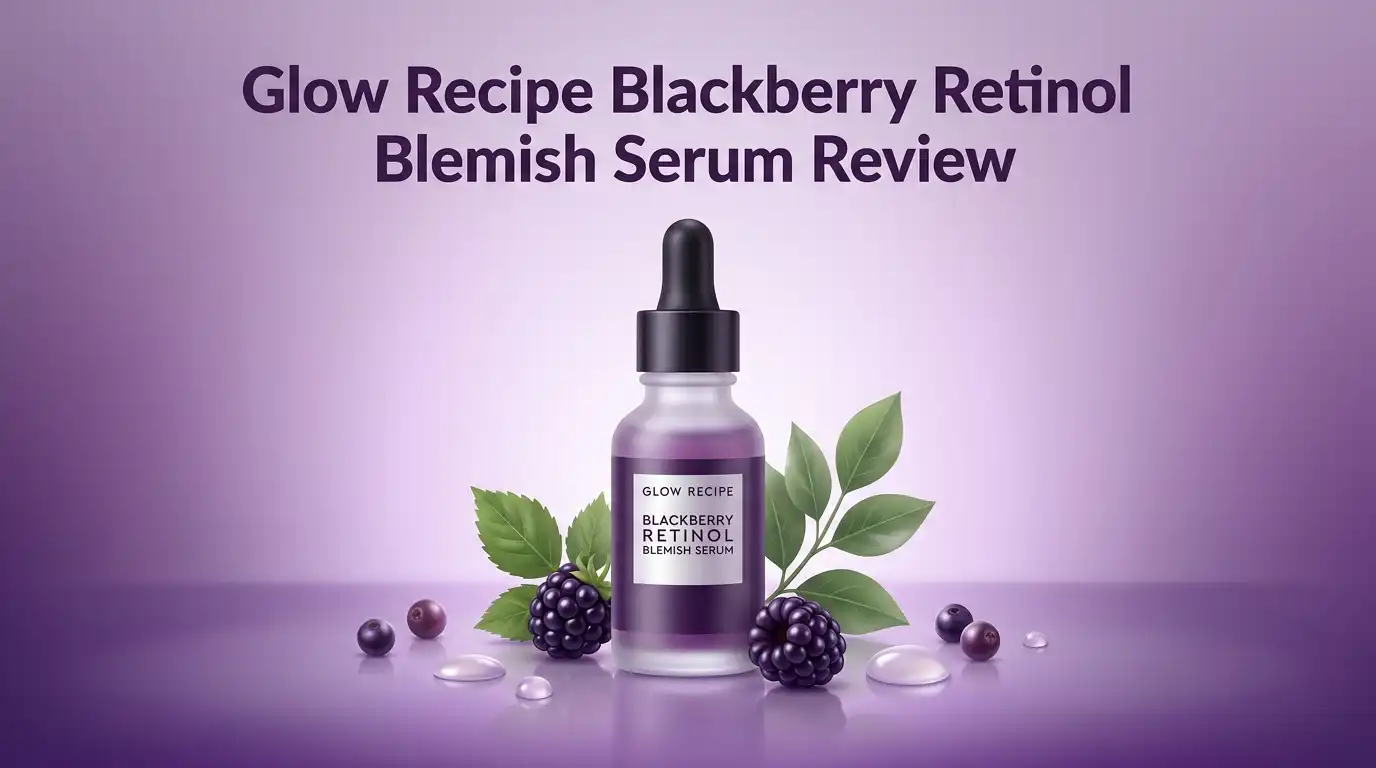 Read more about the article Glow Recipe Blackberry Retinol Blemish Serum Review: Worth It?